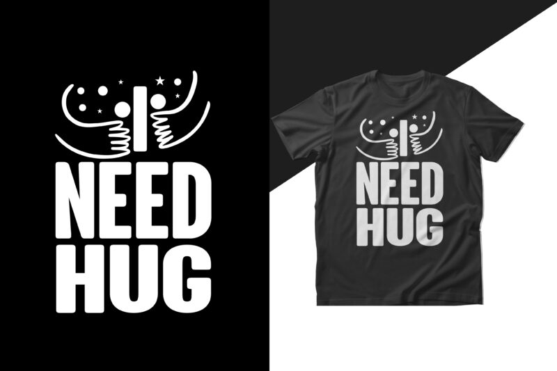 Hug day t shirt designs bundle