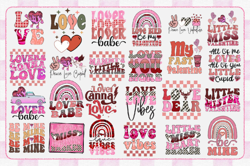 Valentine’s day Sublimation Bundle Vol-2