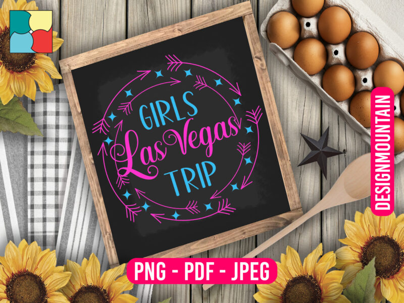 Girls trip sublimation bundle design