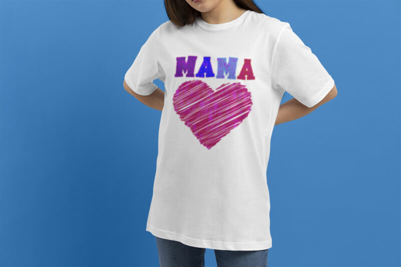 mama t shirt design