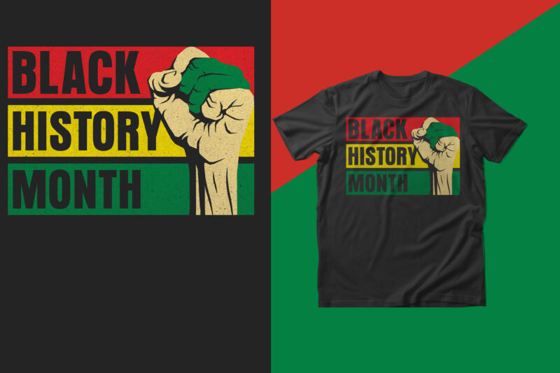 Black history t shirt design bundle