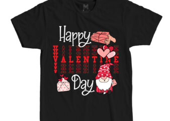 Happy Valentine Day T-Shirt Design, Happy Valentine Day SVG Cut File, Valentine’s Day SVG Bundlevalentine’s svg bundle,valentines day svg files for cricut – valentine svg bundle – dxf png instant