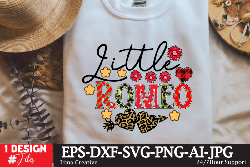 Little Romeo Valetine Sublimation Png, Valentine T-shirt Design, Valentine Sublimation Designvalentine,valentine svg,valentine svg free,valentine tshirt bundle,valentines,valentines day,free valentine svg,valentines day svg,diy valentine,valentine day,valentine shirt,paper valentine,valentines svg,valentine t shirt,cat valentine svg,dog