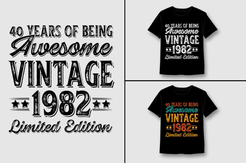 Vintage T-Shirt Design Bundle