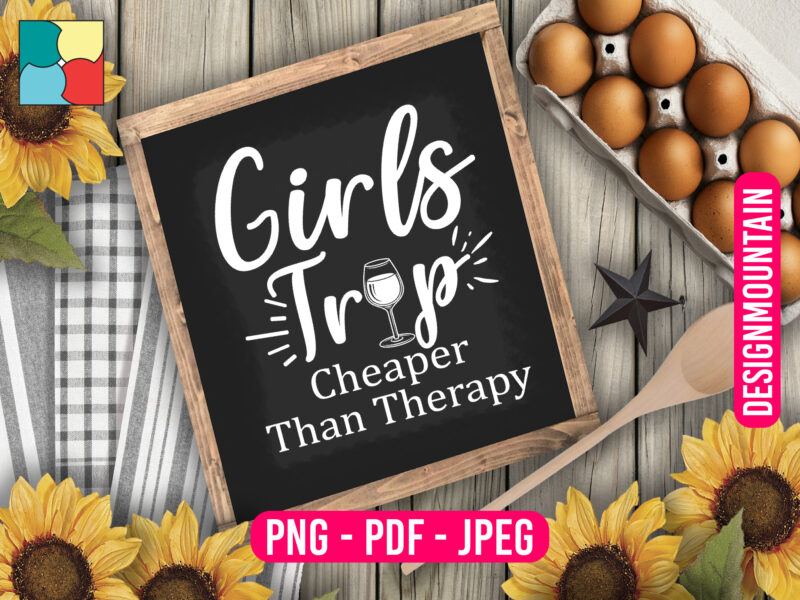 Girls trip sublimation bundle design