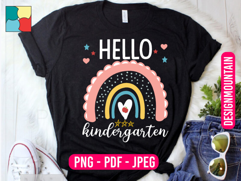 Kindergarten sublimation bundle design