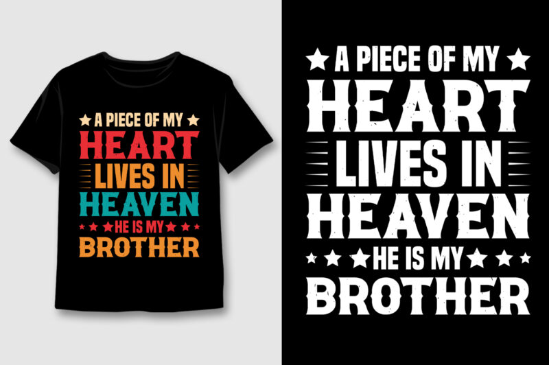 Brother T-Shirt Design Bundle