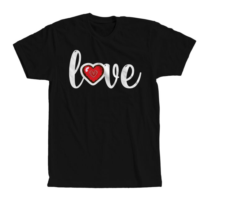 love T-Shirt Design , love SVG Cut File, love Sublimation Design ...