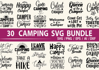 Camping SVG Bundle t shirt vector file