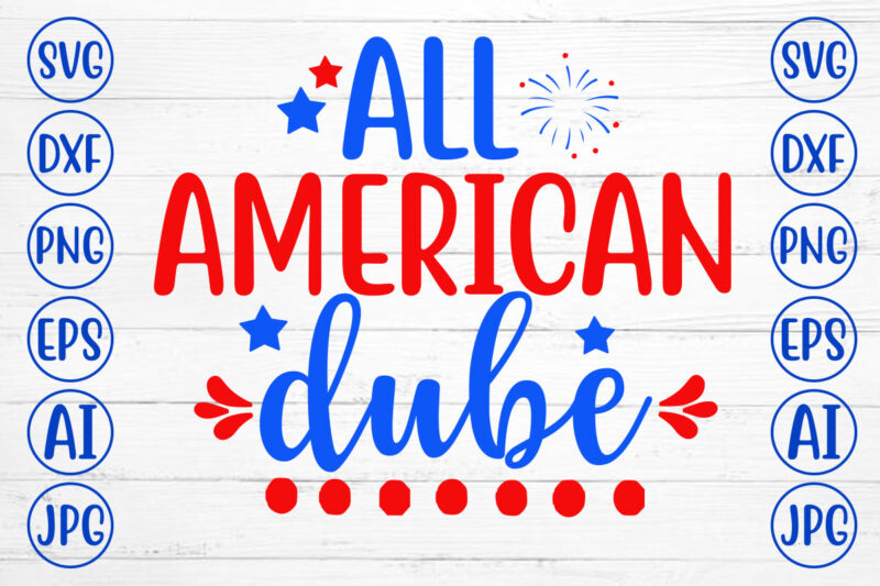 All American Dube SVG
