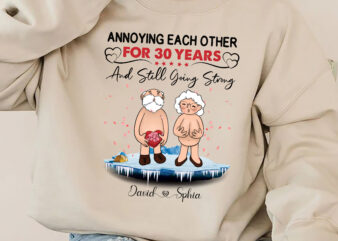 Annoying Each Other For, Personalized Accent Mug, Anniversary Gift For Couple Mug, Valentine Mug Gift PC