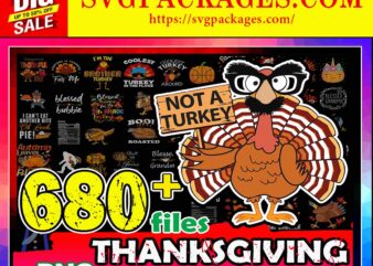 https://svgpackages.com 680 Thanksgiving Png Bundle, Thanksgiving Turkey, Thankful Png, Turkey Png, Turkey Drop, Autumn Bundle, Thanksgiving Fall, Digital Download 895502395