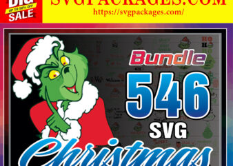https://svgpackages.com 546 Christmas svg bundle, grinch svg, grinch face svg, grinch mask, grinch baby, santa, shirt, Cricut, cut file, hand holding ornament 906847237