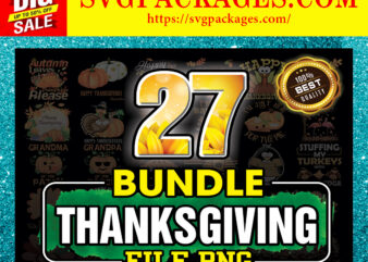 https://svgpackages.com Bundle 27 Thanksgiving Png, Turkey Png, Thanksgiving Turkey, Thankful Png, Blessed Png, Autumn Png, Fall Png Designs, digital download 886828155