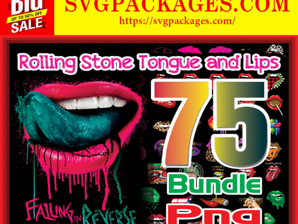 Https://svgpackages.com 75 rolling stone tongue and lips png bundle, leopard tongue png, rolling stone, funny designs png, merry christmas png, digital download 905632512