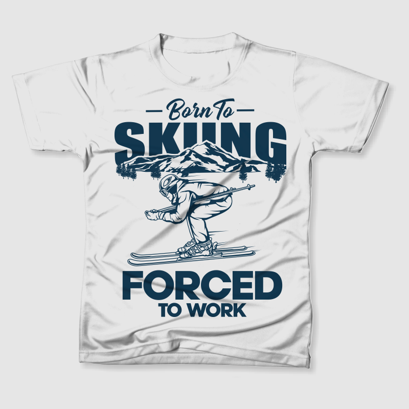 BORN TO SKIING