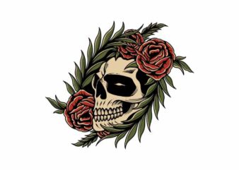 Skull Rose