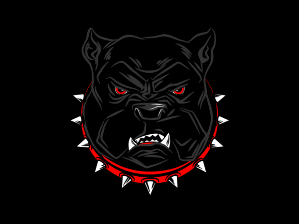 BULLDOG HEAD VECTOR - Buy t-shirt designs