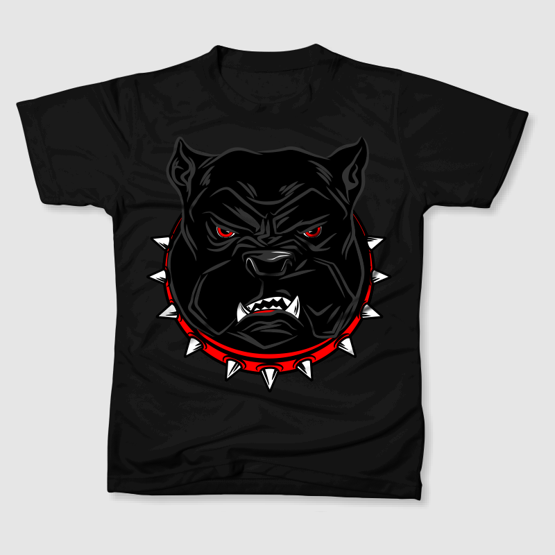 BULLDOG HEAD VECTOR