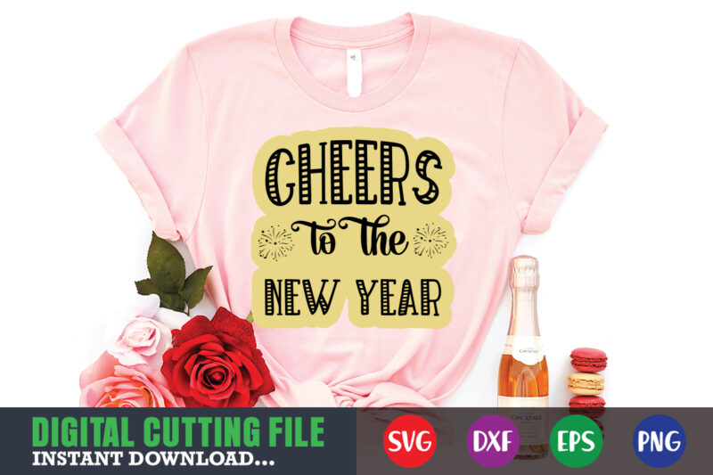 Cheers to the new year SVG