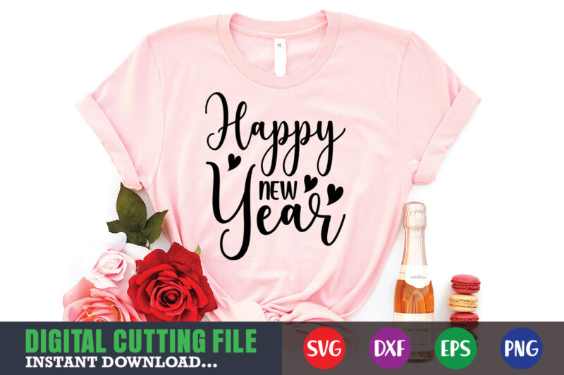 Happy new year SVG