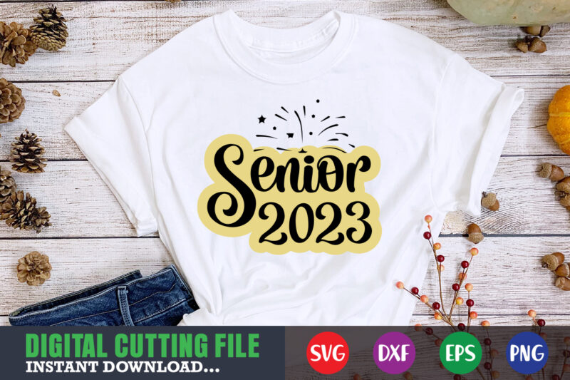 Senior 2023 SVG