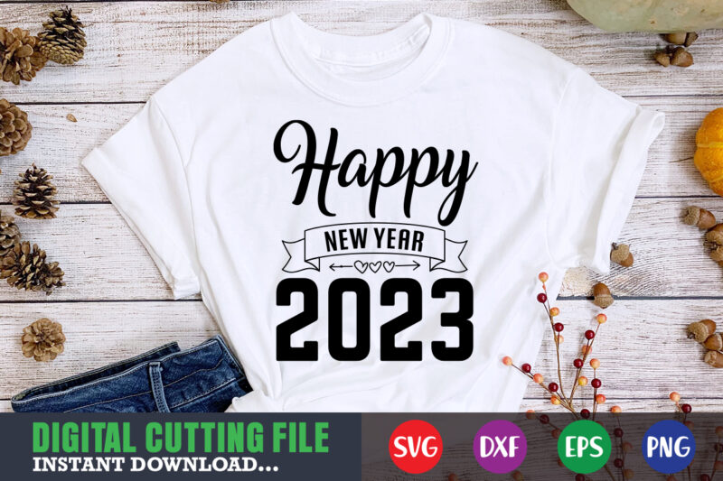 happy new year svg bundle, happy new year svg bundle, hello 2023 svg, new year decoration, new year sign new year quote svg,new year svg, new year shirt design, svg