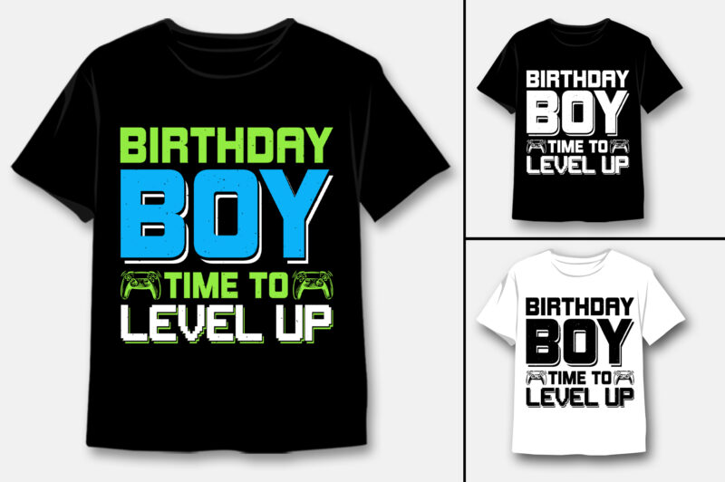 Birthday T-Shirt Design Bundle