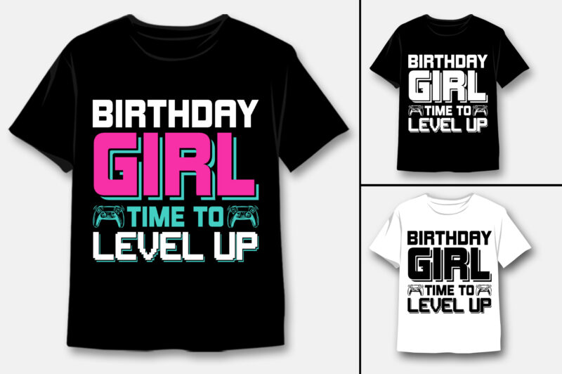 Birthday T-Shirt Design Bundle