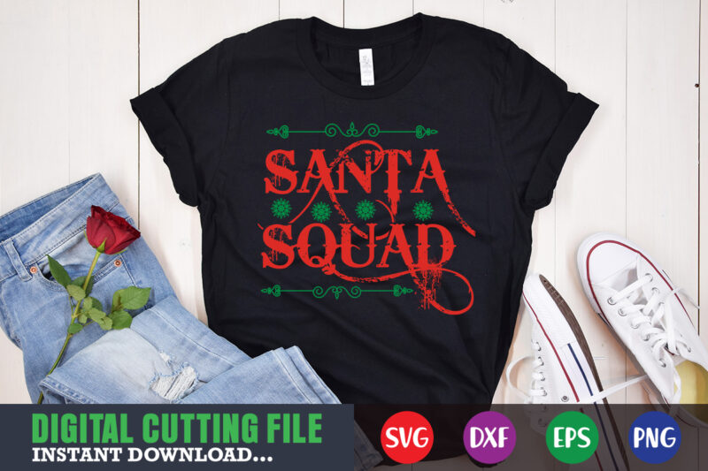 santa squad svg, print template, christmas naughty svg, christmas svg, christmas t-shirt, christmas svg shirt print template, svg, merry christmas svg, christmas vector, christmas sublimation design, christmas cut file