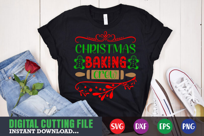 Christmas baking crew svg, print template, christmas naughty svg, christmas svg, christmas t-shirt, christmas svg shirt print template, svg, merry christmas svg, christmas vector, christmas sublimation design, christmas cut file