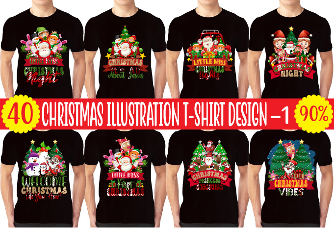 40 best Christmas t-shirt design bundle, Christmas sublimation t-shirt design bundle, Christmas t-shirt design bundle, t-shirt design bundle, Christmas design bundle, illustration design bundle, Christmas sublimation design bundle, Christmas Truck