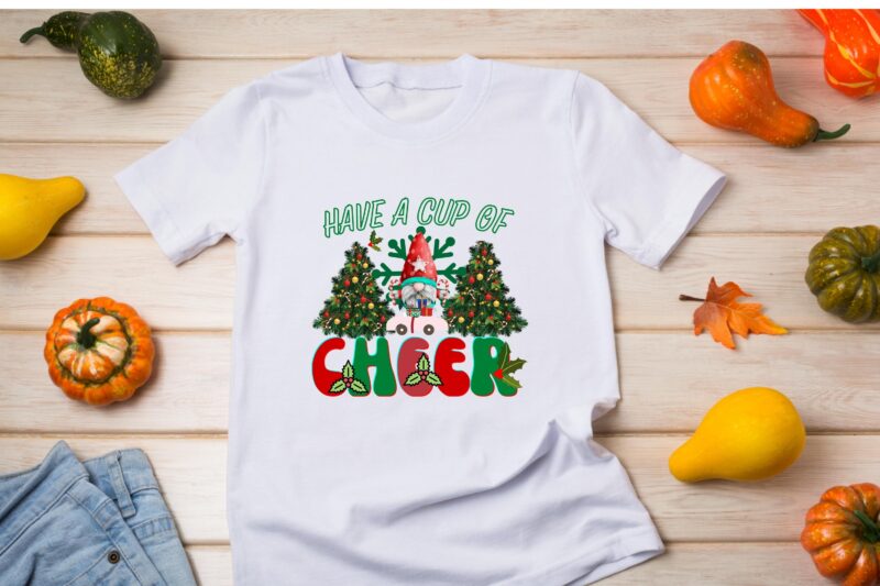 Christmas Sublimation T-shirt Design Bundle