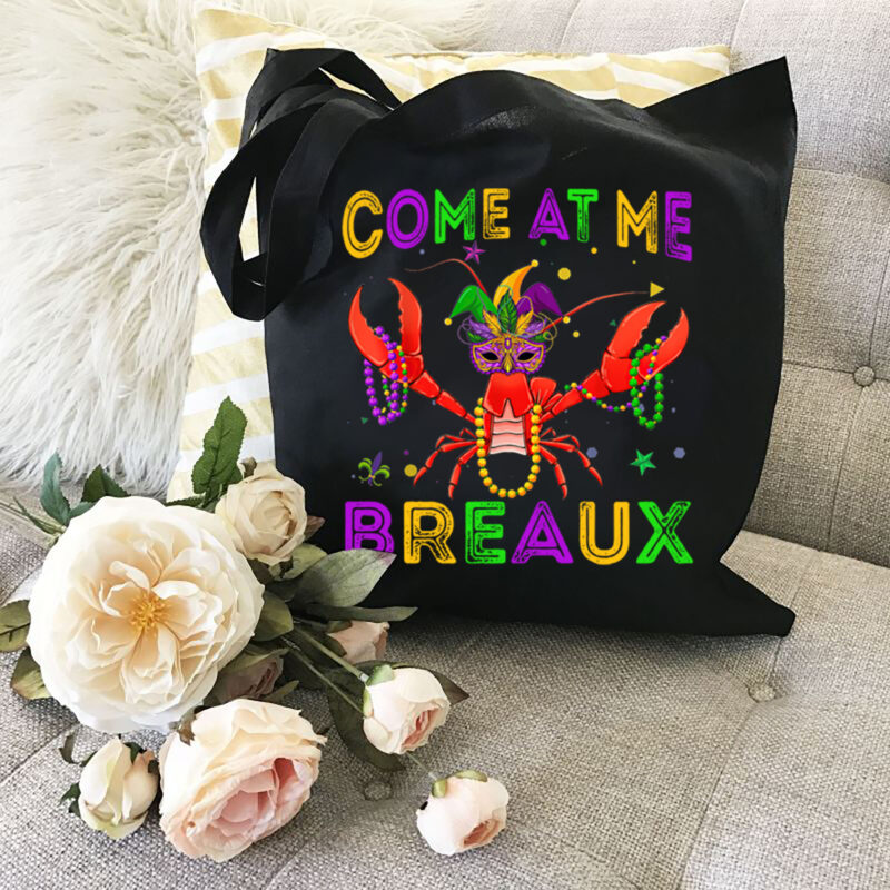 Come At Me Breaux Funny Mardi Gras Costume Crawfish Vintage NL