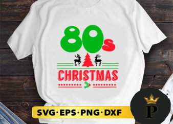 Cool Retro Ugly 80S Christmas Party SVG, Merry christmas SVG, Xmas SVG Digital Download t shirt vector file