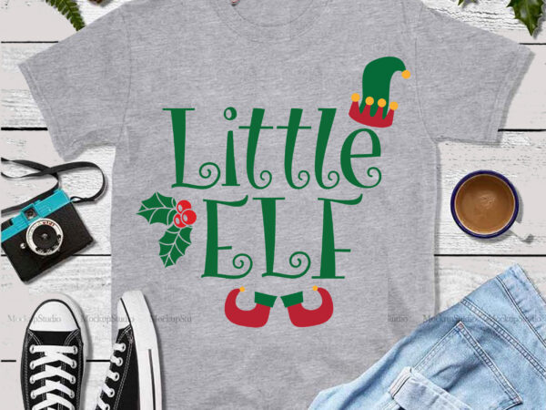 Little elf svg, little elf png, little elf vector, merry christmas t shirt design, merry christmas, christmas png, winter svg, christmas svg, xmas, christmas vector