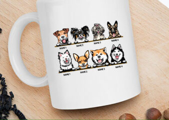 Custom Dog We Steal Your Heart Then We Steal Your Bed, Your Sofa _ Your Socks, Funny Dog Owners Mug Design, Dog Lovers T-Shirt Design NC 1