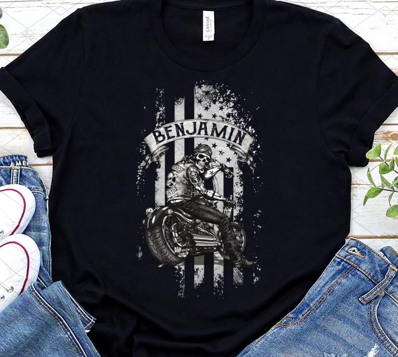 Custom Name Biker Flag Shirt Design PNG file For Dad Grandpa, Motorcycle Gift, Funny Biker, Motorcycle Lover T-Shirt Design, Personalized Name Gift for Biker Tshirt Design PNG file PL