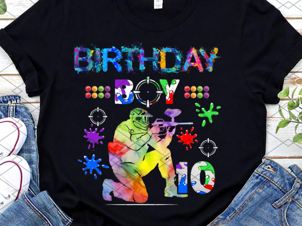 Paintball Birthday Boy Party Theme Shirt Paintball Birthday Boy Party Theme Shirt
