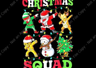 Dabbing Christmas Squad Santa Elf Png, Santa Dabbing Png, Santa Christmas Squad Png, Santa Christmas Png t shirt vector illustration