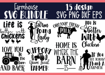 Farmhouse Svg Bundle