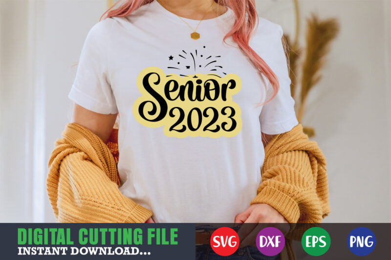 Senior 2023 SVG