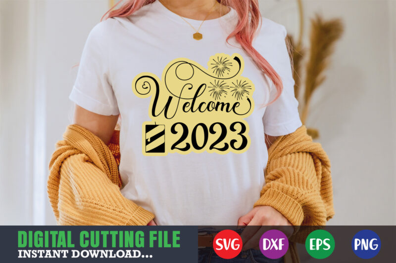 Welcome 2023 SVG