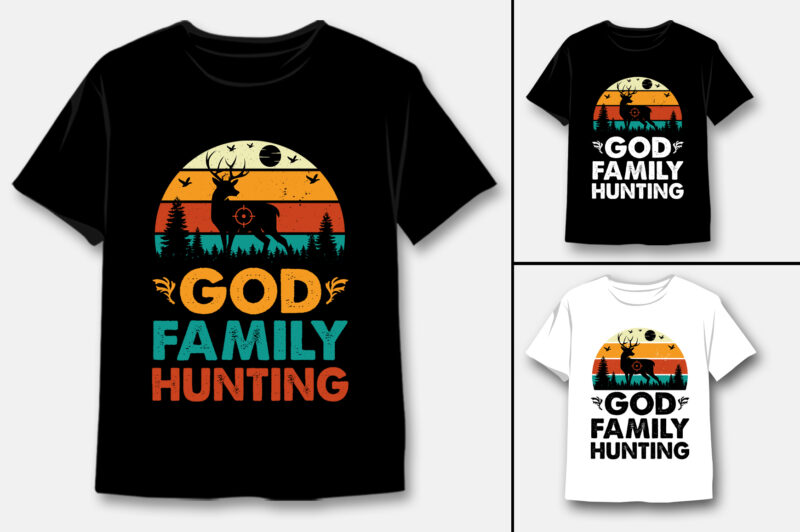 Family Boating T-Shirt Design Bundle