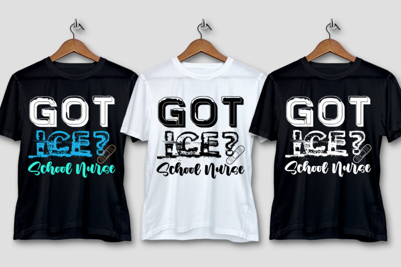 Nurse T-Shirt Design Bundle