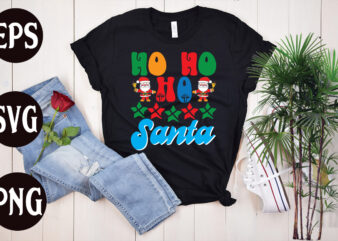 HO HO HO Santa SVG design, HO HO HO Santa Retro design, christmas svg mega bundle ,130 christmas design bundle , christmas svg bundle , 20 christmas t-shirt design ,