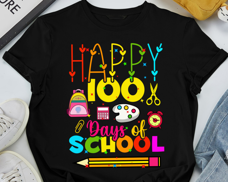 24 100 days of school PNG T-shirt Designs Bundle For Commercial Use Part 2, 100 days of school T-shirt, 100 days of school png file, 100 days of school digital