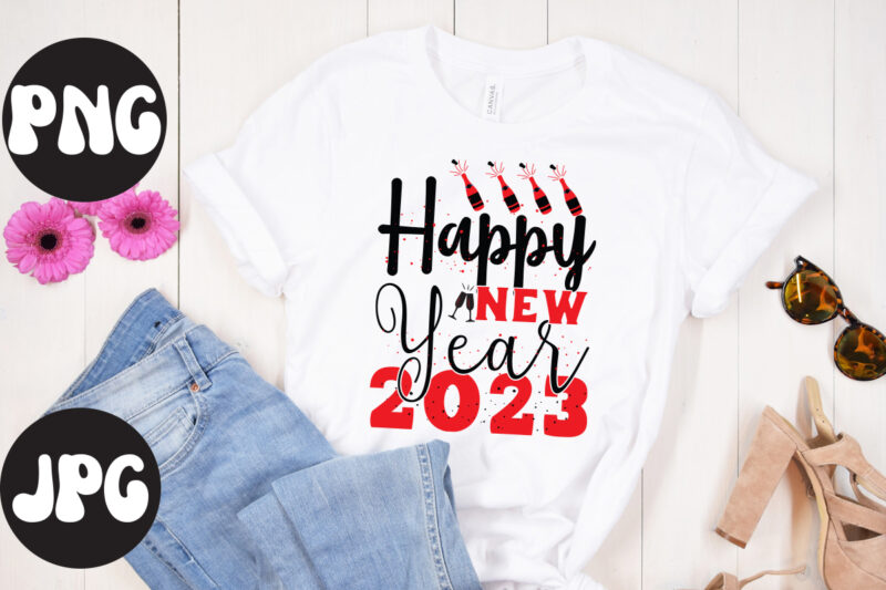 New year SVG design mega bundle , new year retro design mega bundle, 80 design bundle, new year 80 design, New Year's 2023 Png, New Year Same Hot Mess Png,