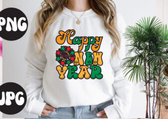 Happy New Year retro design, New Year’s 2023 Png, New Year Same Hot Mess Png, New Year’s Sublimation Design, Retro New Year Png, Happy New Year 2023 Png, 2023 Happy