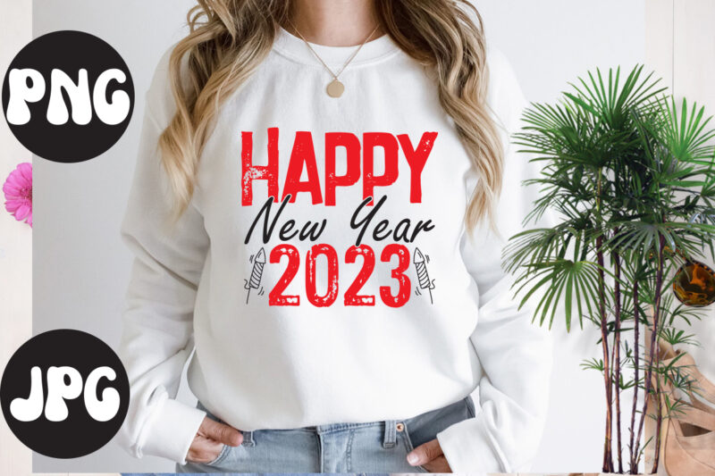 Happy New Year 2023 retro design, Happy New Year 2023 SVG design, New Year's 2023 Png, New Year Same Hot Mess Png, New Year's Sublimation Design, Retro New Year Png,